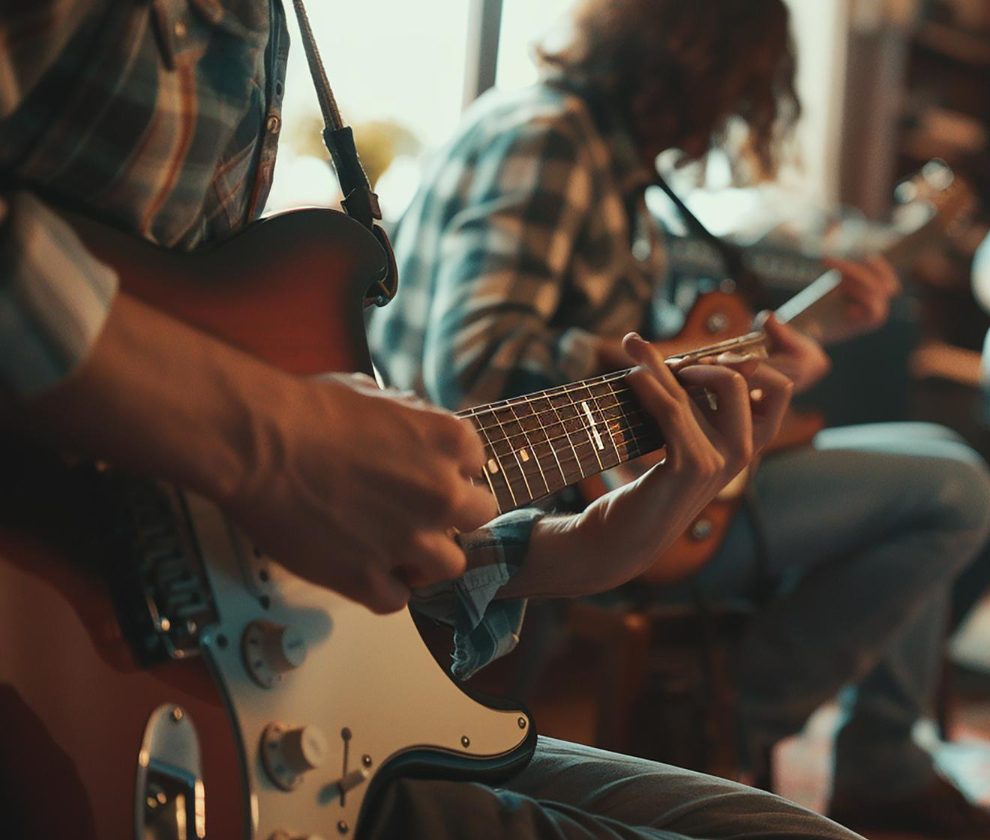 group guitar class